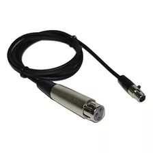 Hqrp 4 Pines Mini Conector Ta4 F A Xlr F Conector Cable Ada