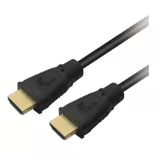 Cable Con Conector Hdmi Macho A Hdmi Macho Xtech Xtc-370 Neg