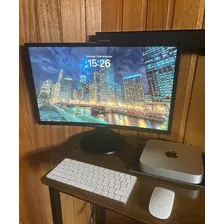 Apple Mac Mini M1 + Monitor Samsung Curvo 24' + Apple Mouse