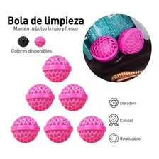 Bola Limpiadora Bolsos Mochilas Esfera De Polvo Suciedad 6pz