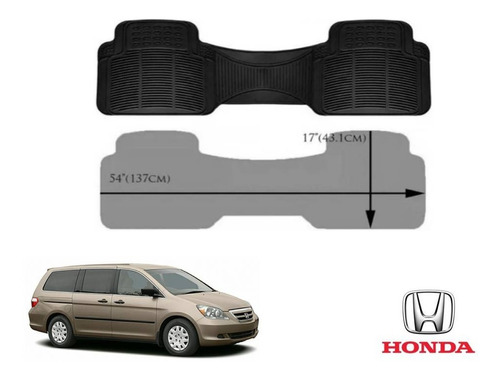 Kit Tapetes 3 Filas Honda Odyssey 2009 Rubber Black Original Foto 4