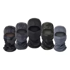 5pz Pasamontañas Tactico Balaclava Máscara Para Motociclista