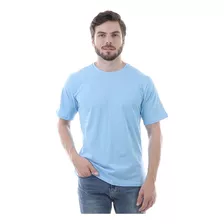 Camiseta Masculina Básica 100% Algodão Caimento Perfeito