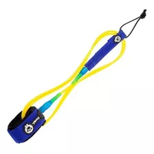 Leash Cordinha Farms 6 Pés 6 Mm Regular Surf Amarelo