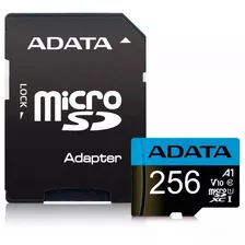 Memoria Micro Sd 256gb Adata Clase 10 Adaptador Cel Original