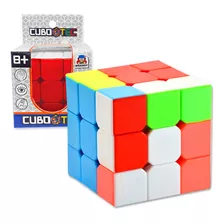 Cubo Mágico Profissional 3x3x3 Original Cubotec 3002 Braskit