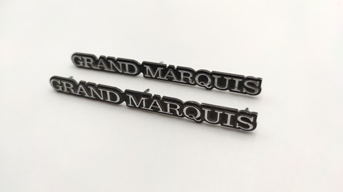 Emblemas Grand Marquis Laterales 1981-1986 Originales Auto Foto 3