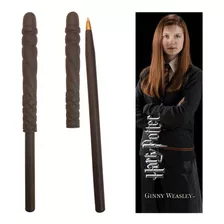 Harry Potter - Lapicera Varita Y Marca Libro Ginny Weasley