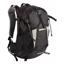 Mochila Waterdog Cabrera 25 Urbana Trekking Negra Color Negro Diseño De La Tela Liso