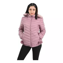 Campera Inflable Mujer Yd Corta Impermeable Invierno 80026 