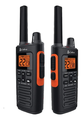 Radios Cobra Rx680 Walkie Talkies Impermeables Ip54 38millas Foto 4