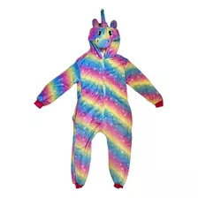 Pijama Kigurumi Abrigado Disfraz Unicornio Suave Niñas Nena