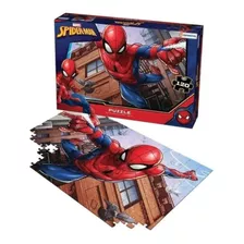 Rompecabezas Spiderman Marvel Puzzle 120 Piezas 22 X 32 Cm