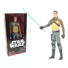 Boneco Figura-star Wars Kanan Jarrus Versâo Desenho Ep7-15cm