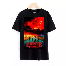 Polera Estampada Dtf Stranger Things Senshi Cod 005