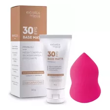 Base Matte Fps 30 Capuccino 30g - Extratos Da Terra