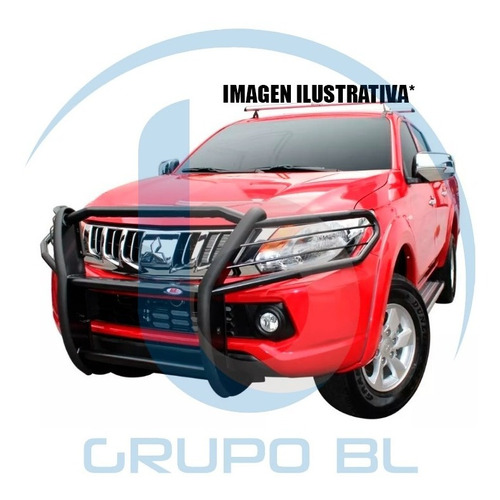 Burrera Mitsubishi L-200 2016 - 2019 Cromo Super Bronco Foto 3