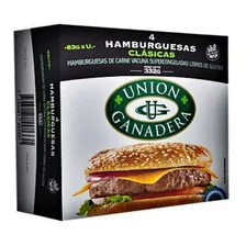 32 Hamburguesas Union Ganadera 83grs + Pan La Perla