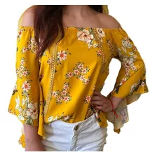 Blusa Ciganinha Manga Flare