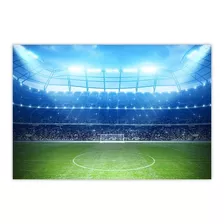 Fundo Fotográfico Futebol Cenário Tecido 2,20x1,50m Horizont