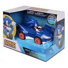 Sonic The Hedgehog All Stars Racing Vehículo A Fricción Color Azul