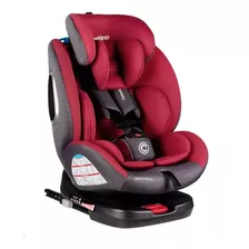 Butaca Auto Grupo 0/1/2/3 (0-36kg) Isofix Montreal Rojo