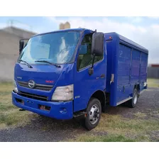 Hino 300-816 Semi Long Año 2014 Caja Refresquera Ó Chasis 