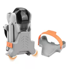 Soporte Y Protector Helice De Dji Mini 3/mini 3 Pro Naranja