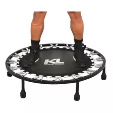 Mini Cama Elástica Kl Master Fitness Jump Trampolim + Dvd