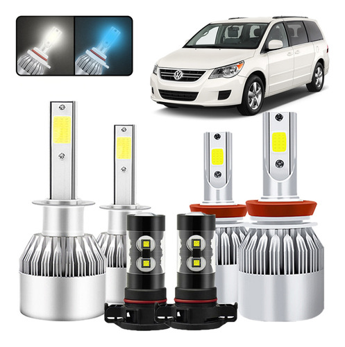 Foto de Kit De Focos Led H1 H11 5202 Para Volkswagen Routan 10-2014