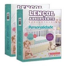 Lençol Absorvente P/ Desfralde Personalidade 80x60cm C/12un