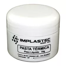 Pasta Térmica Implastec 50 Gramas