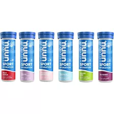 Nuun Electrolitos Hidratantes En Tabletas Pack De 6 Sabores