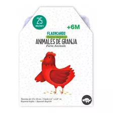 Flahscards Animales De La Granja Cartas Didácticas