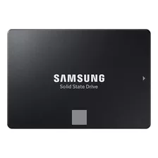 Ssd Samsung 870 Evo De 1 Tb Sata 2.5 -mz-77e1t0, Color Negro