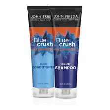 John Frieda Blue Crush Blue - Juego De Champú Y Acondicion.