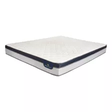 Colchón 2 1/2 Plazas De Resortes Serta Perfect Sleeper Indiana - 190cm X 140cm Con Euro Pillow