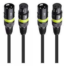 Cable Matters Paquete De 2 Cables Dmx De Luz De Escenario 22