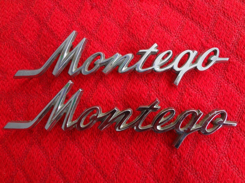 Par De Emblemas Ford Mercury Montego Originales Foto 4