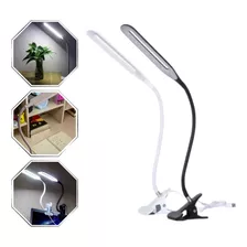 Lámpara Luz Led Velador Escritorio Manicuria Usb Flexible