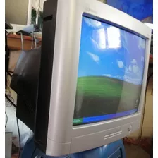 Monitor Vga Crt Compaq Antiguo 17 Pulgadas