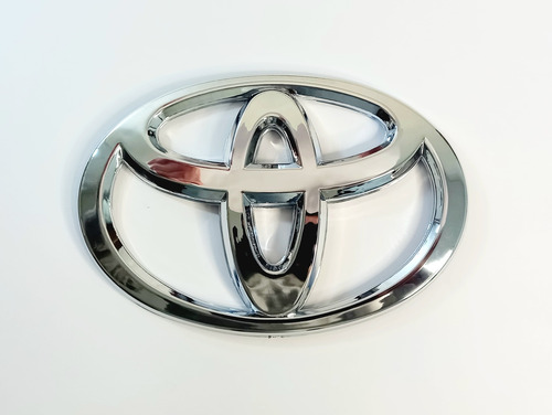 Emblema Toyota Insignia 15cm X 10cm Logotipo Cromo Adhesivo Foto 4