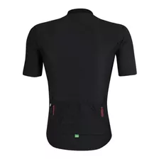 Camisa De Ciclismo Masculino Mauro Ribeiro Fiber Black