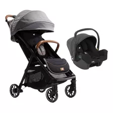 Carrinho Parcel Preto Carbon E Bebê Conforto I-snug - Joie