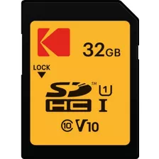 Tarjeta De Memoria Kodak Ekmsd32ghc10k Premium Performance 32gb