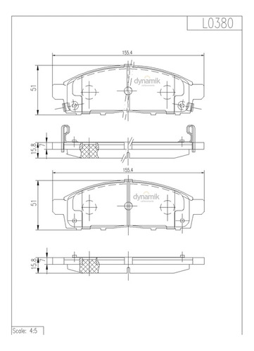 Balatas Semimetalicas Del Montero Sport V6 3.5l 09/12 Foto 2