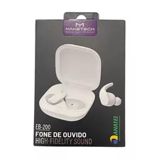 Fone De Ouvido Bluetooth Sem Fio Branco High-fidelity