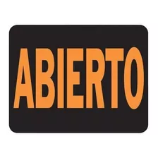 Aviso De Señalización Abierto/cerrado