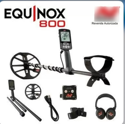 Equinox 800 Detector De Metais + Sand Scoop Novo Imperdível