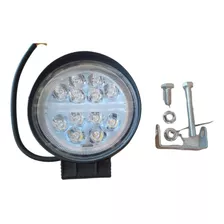 Foco Led Redondo 36w Blanco Amarillo